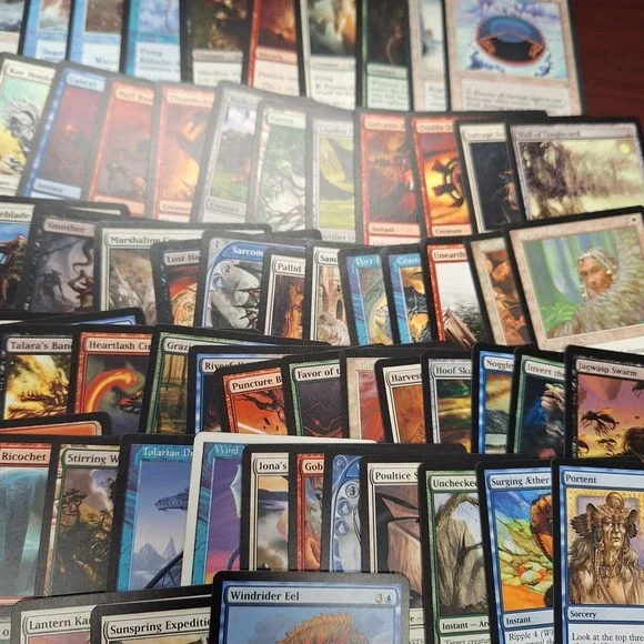 "Magic The Gathering 163 Card Lot – Commons/Uncommons/Rares – Great Condition" - Picture 5 of 9